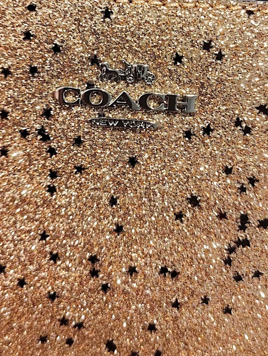 Coach Glitter Star Wristlet - Picture 9 of 10